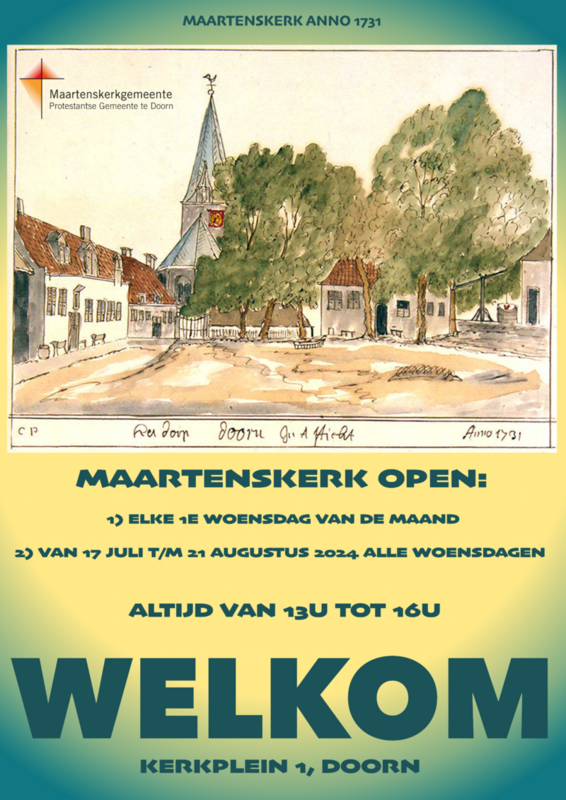 Maartenskerk open affiche2